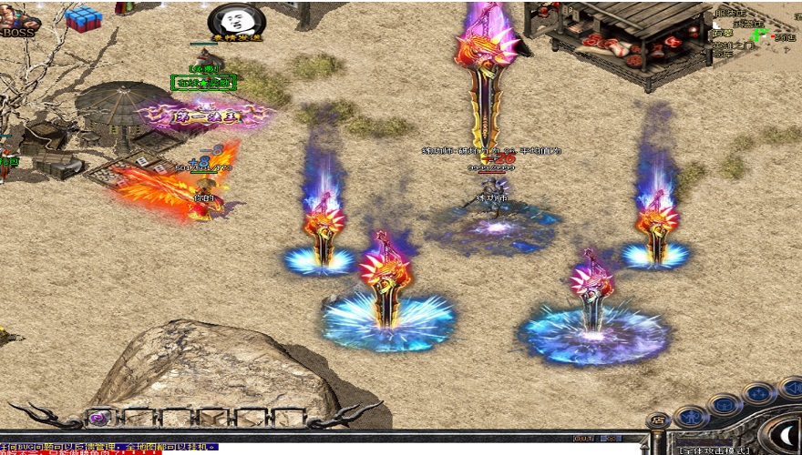 怀旧2005经典传奇零基础教程道士修炼灵魂火符！